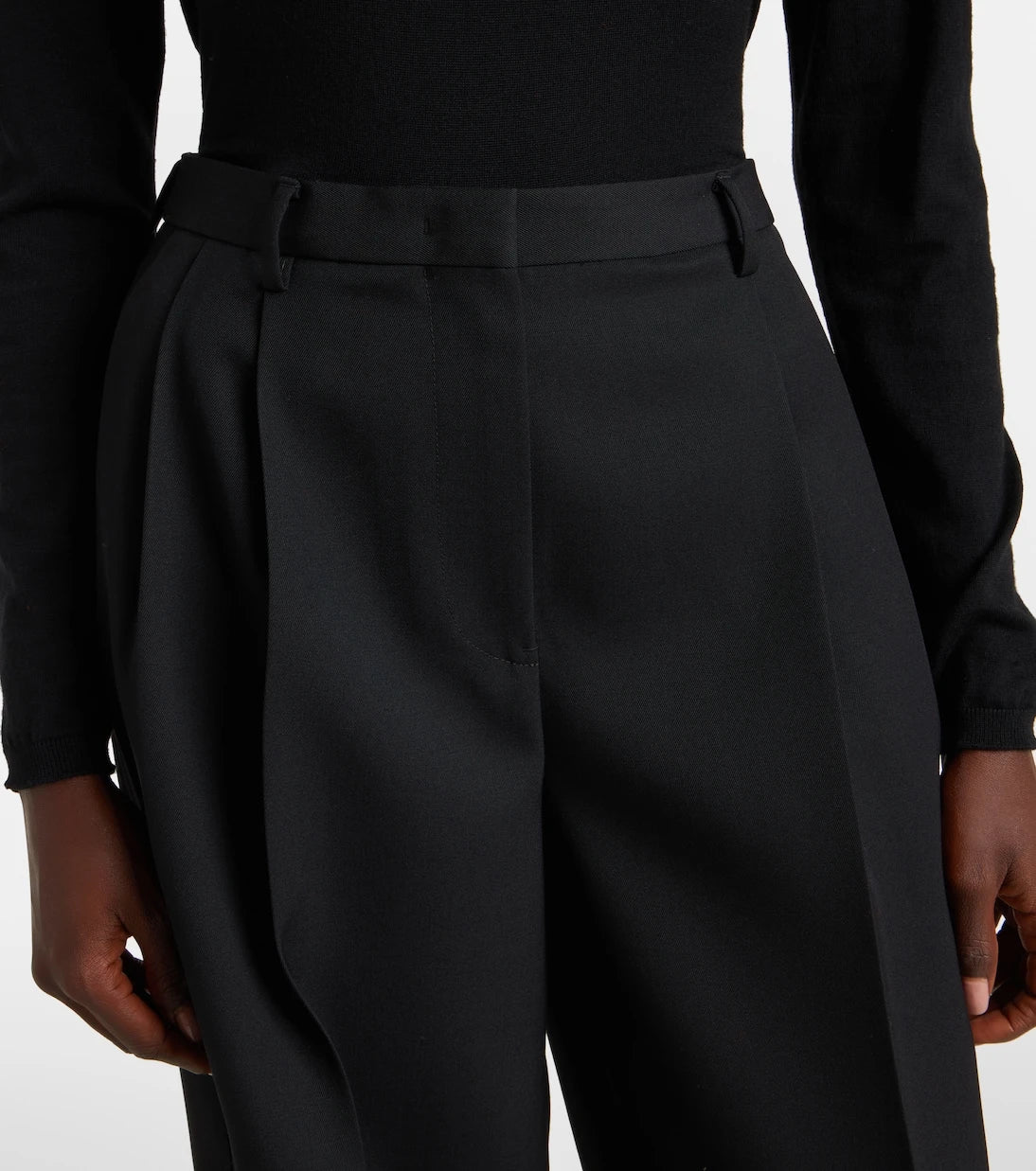 Jil Sander - Wool wide-leg pants