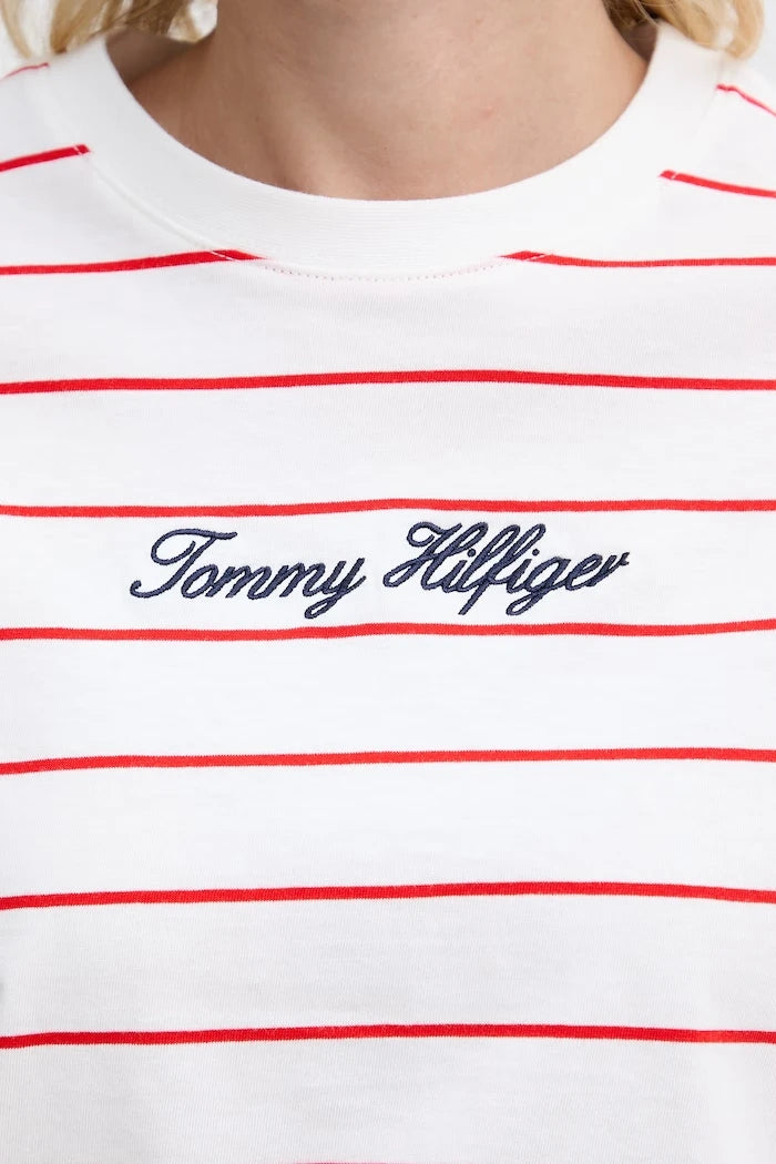 Tommy Hilfiger pamuklu kadın tişört
