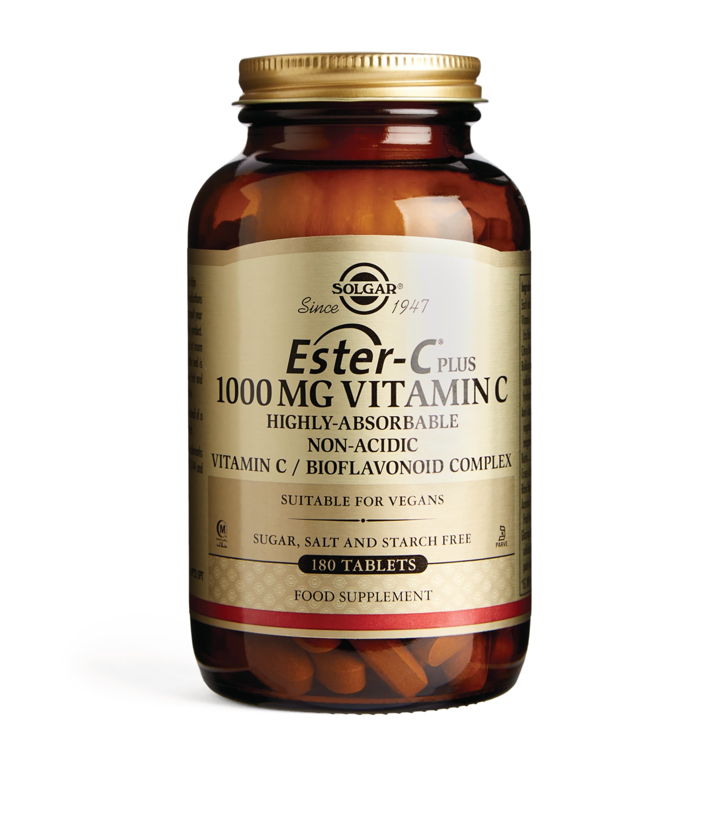 Solgar Ester-C Plus Vitamin C Tablets (180 x 1000mg)