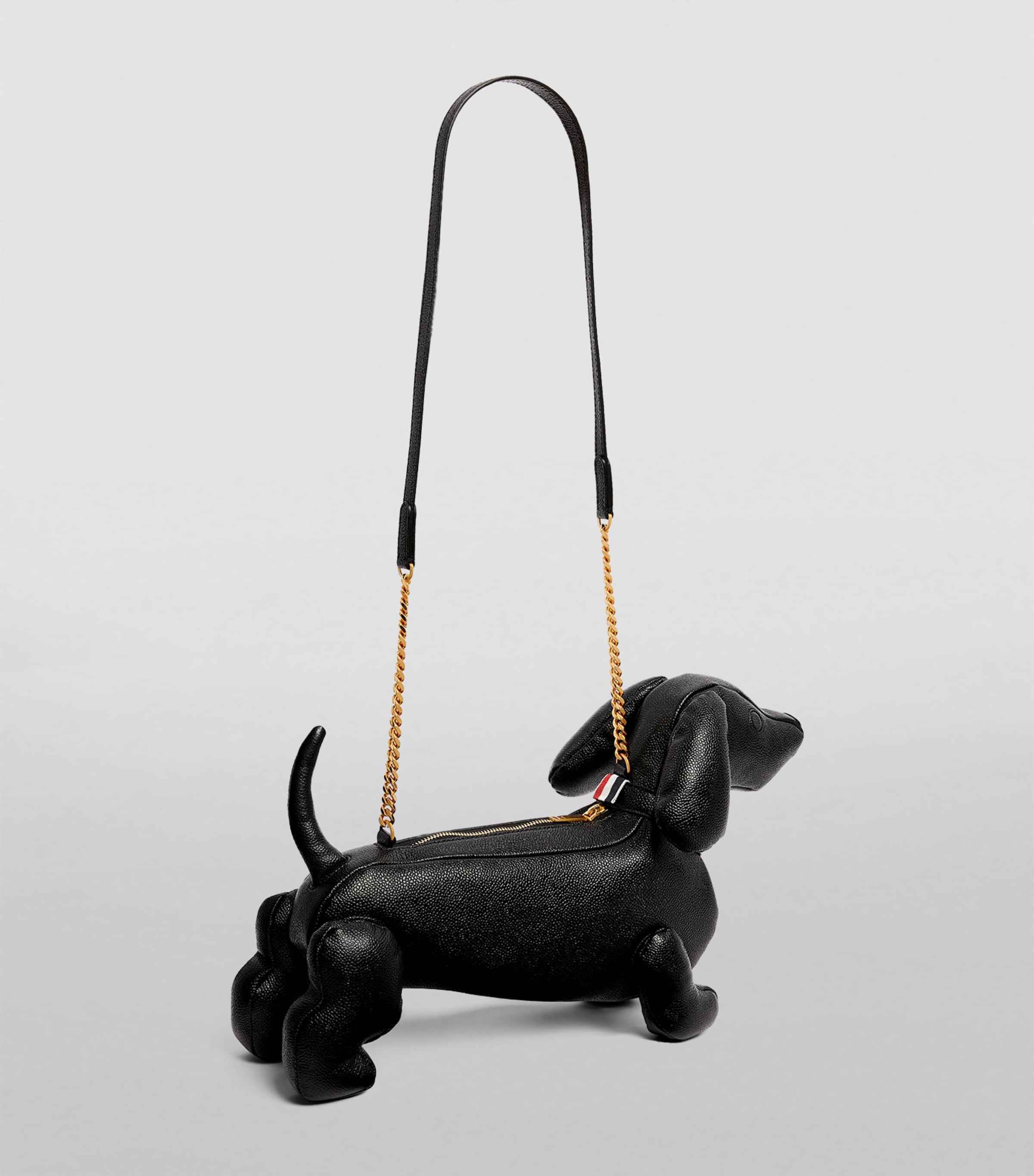 Thom Browne Black Mini Hector Cross-Body Bag