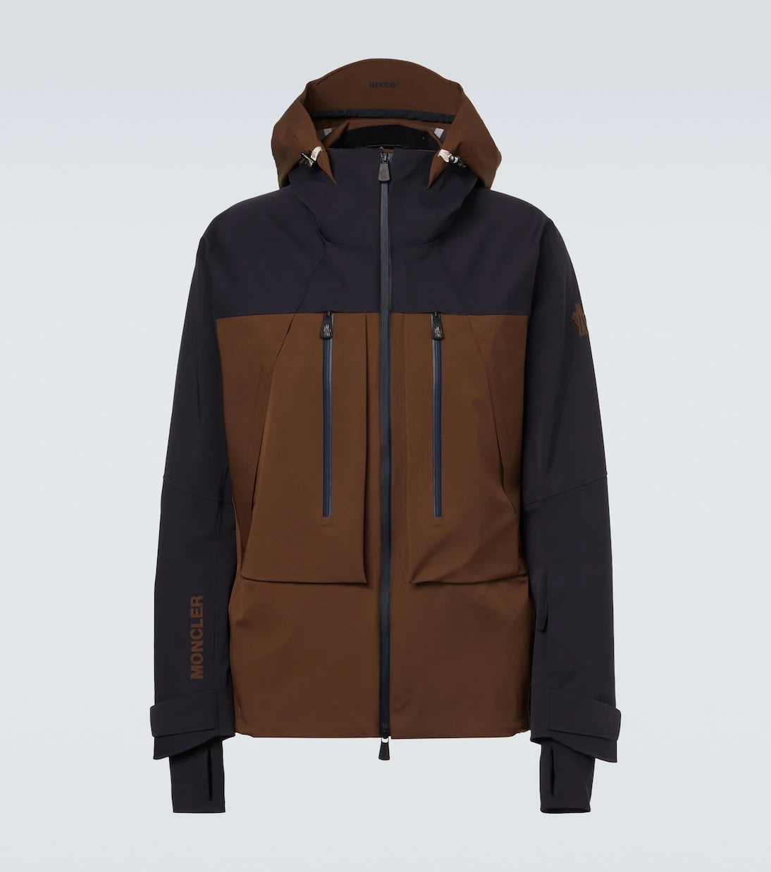 Moncler Grenoble - Gunung kapüşonlu kayak montu