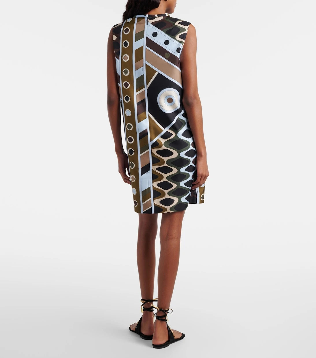 Pucci - Vivara silk twill minidress