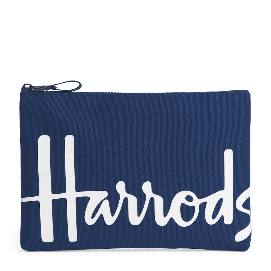 Medium Cotton Logo Pouch