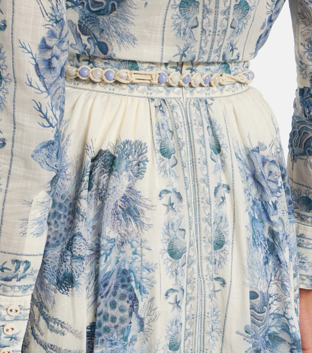 Zimmermann - Wanderlust cotton maxi skirt