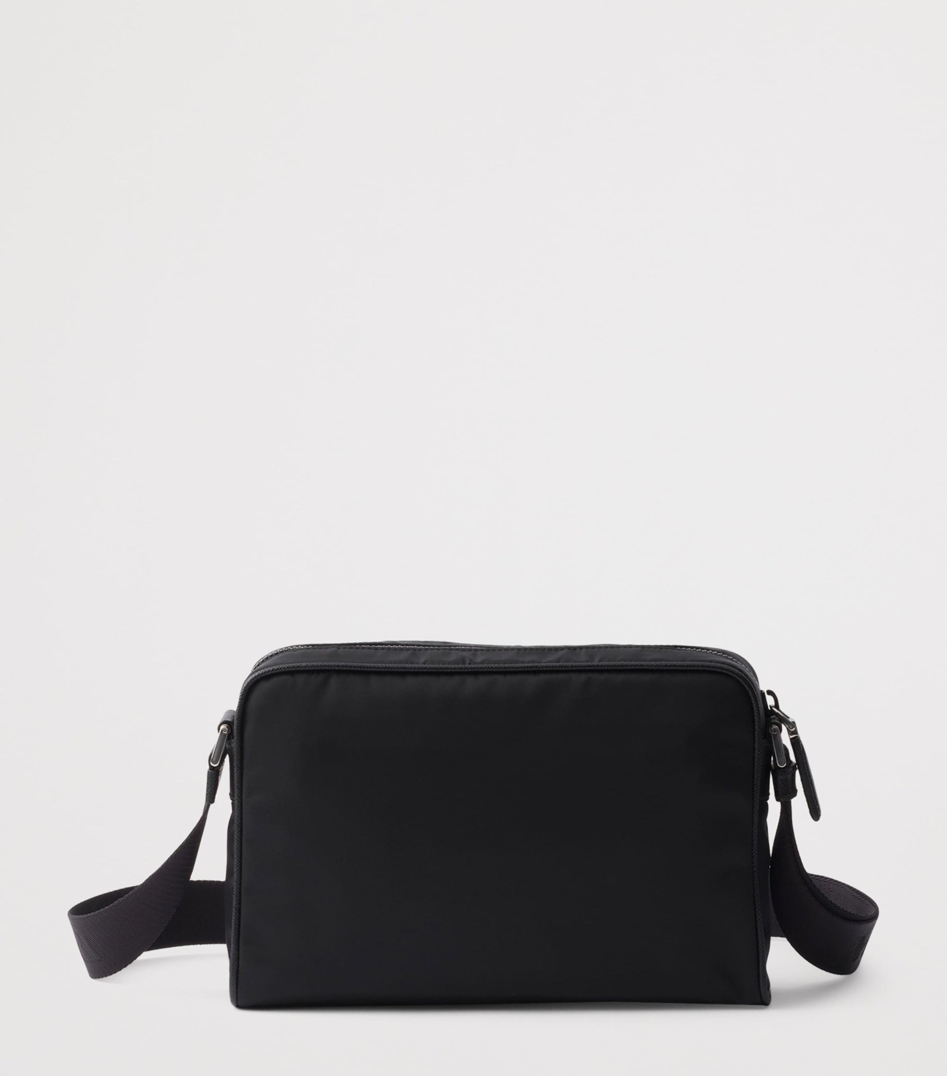 Prada Re-Nylon Saffiano Leather-Trim Shoulder Bag