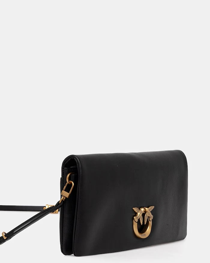 Pinko kadın deri crossbody çanta