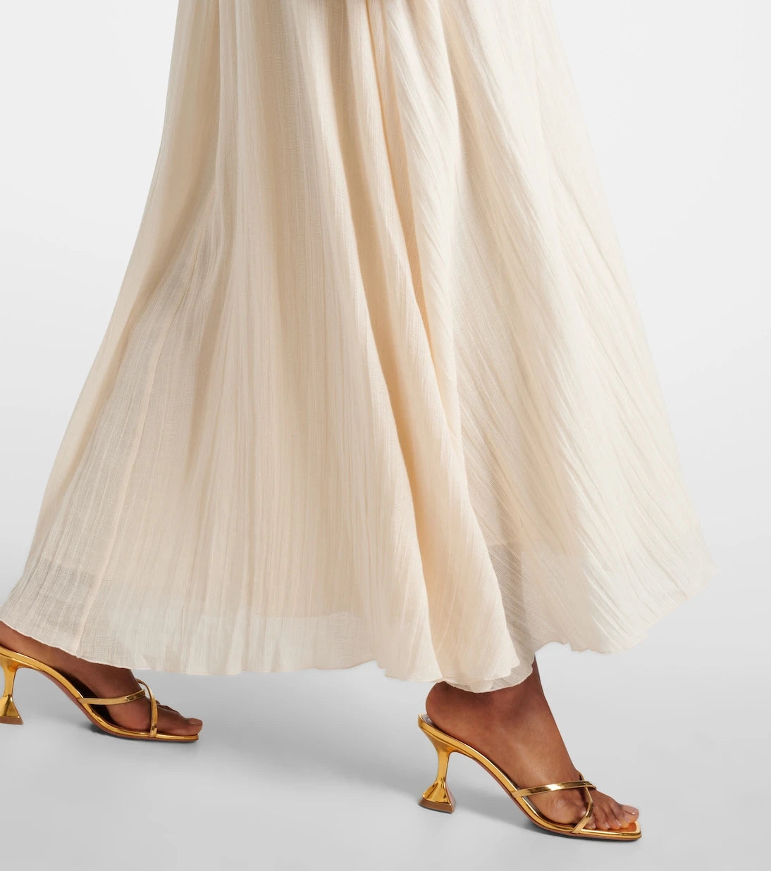Staud - Hightide cotton-blend maxi dress