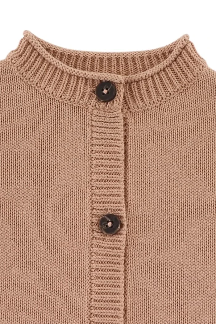 Bebek Pamuklu Yelek Donsje Danta Cardigan Fluffy Bunny