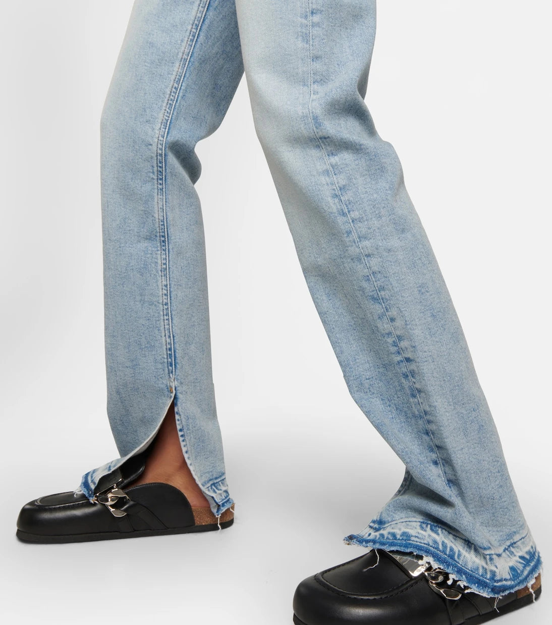 Re/Done - 70s high-rise split-hem bootcut jeans