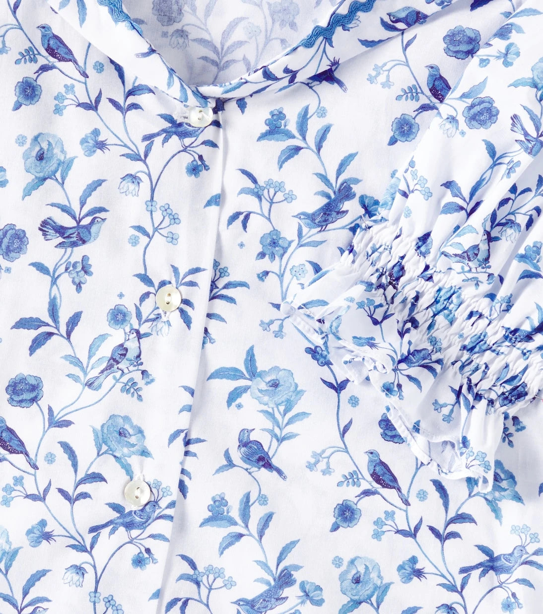 La Coqueta - Georgina floral cotton blouse