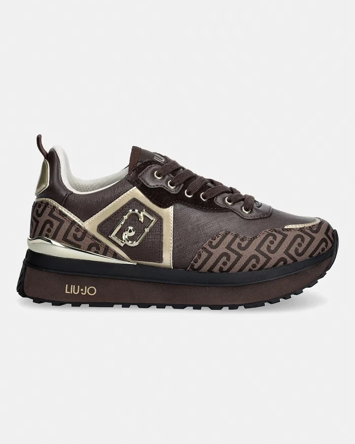 Liu Jo LIU JO MAXI WONDER 01 kadın deri sneaker