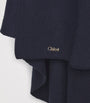 Chloé Kids Cotton-Wool Cape (14 Years)