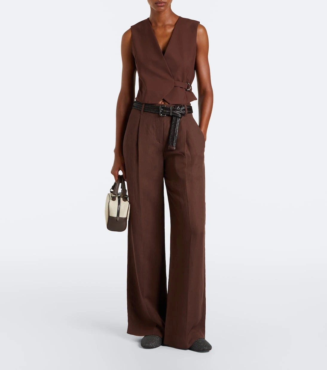 Brunello Cucinelli - Monili wool-blend vest