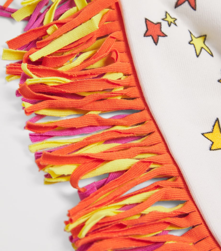 Stella McCartney Kids Star Print Fringe-Detail Sweatshirt (3-14 Years)