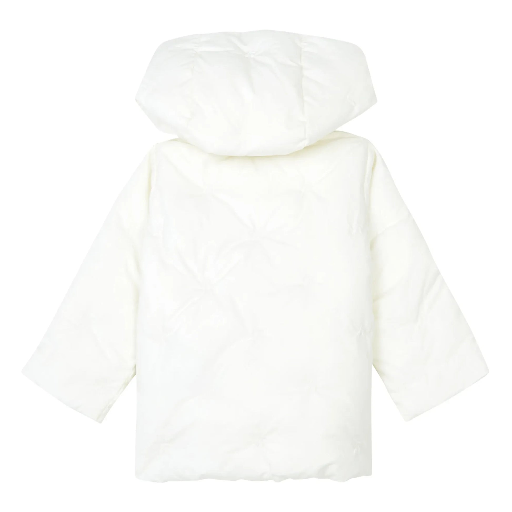 Bonpoint - Bonno Organic Cherry Cotton Coat | Ecru