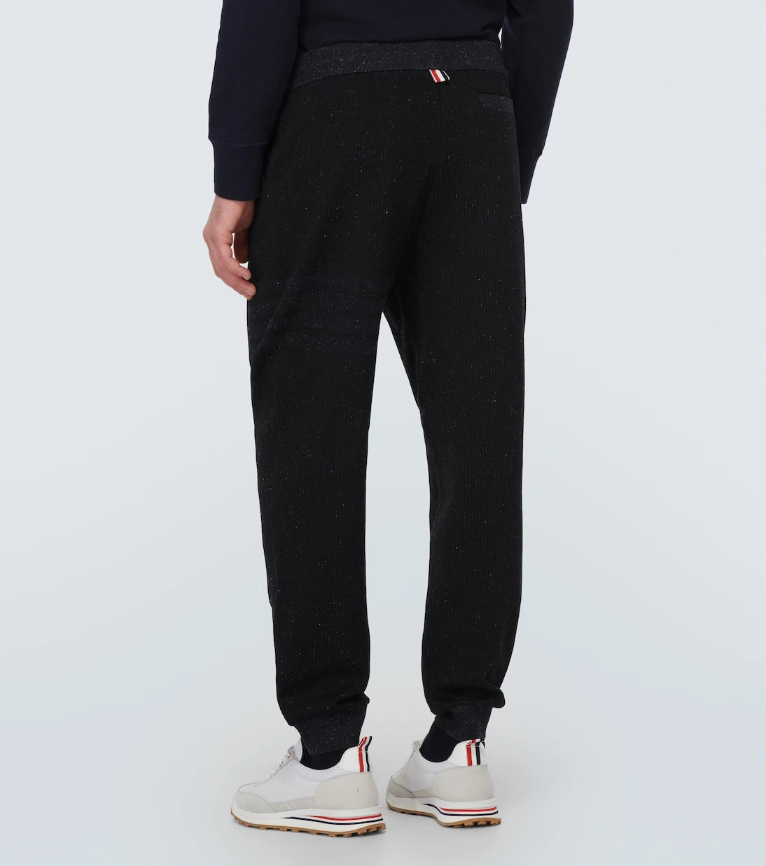 Thom Browne - 4-Bar cotton and silk sweatpants