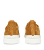 Suede Triple Stitch Sneakers CAMEL