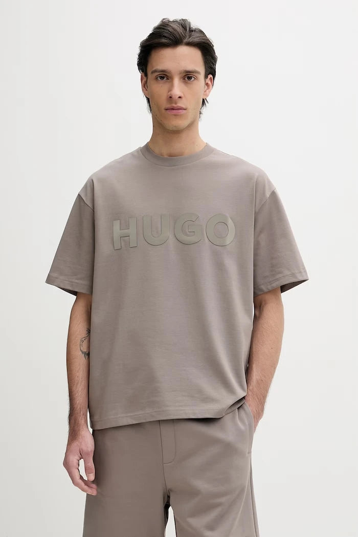 HUGO тениска basic мъжка от памук Dinkee