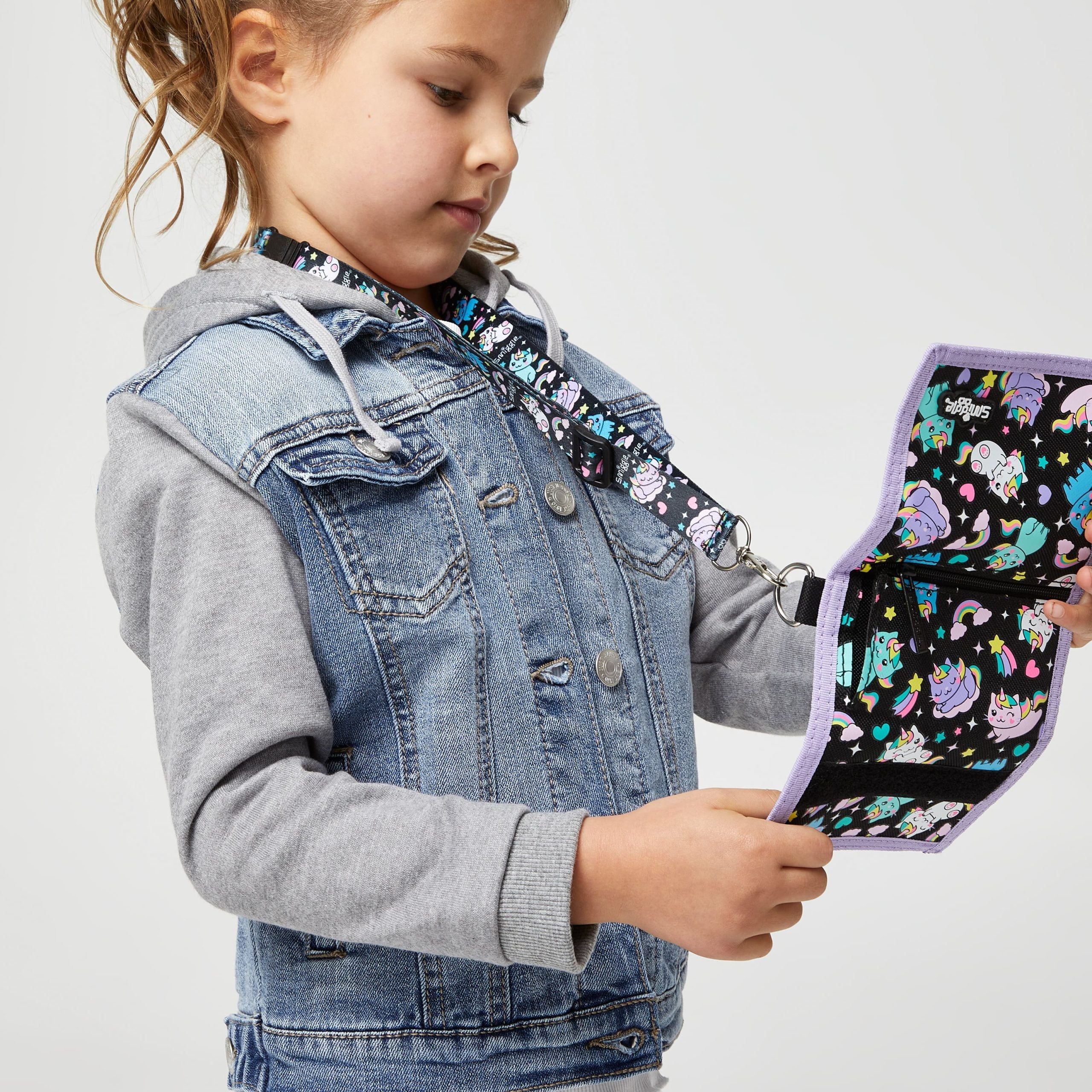 Smiggle - Sky Hi Junior Çocuk Cüzdanı