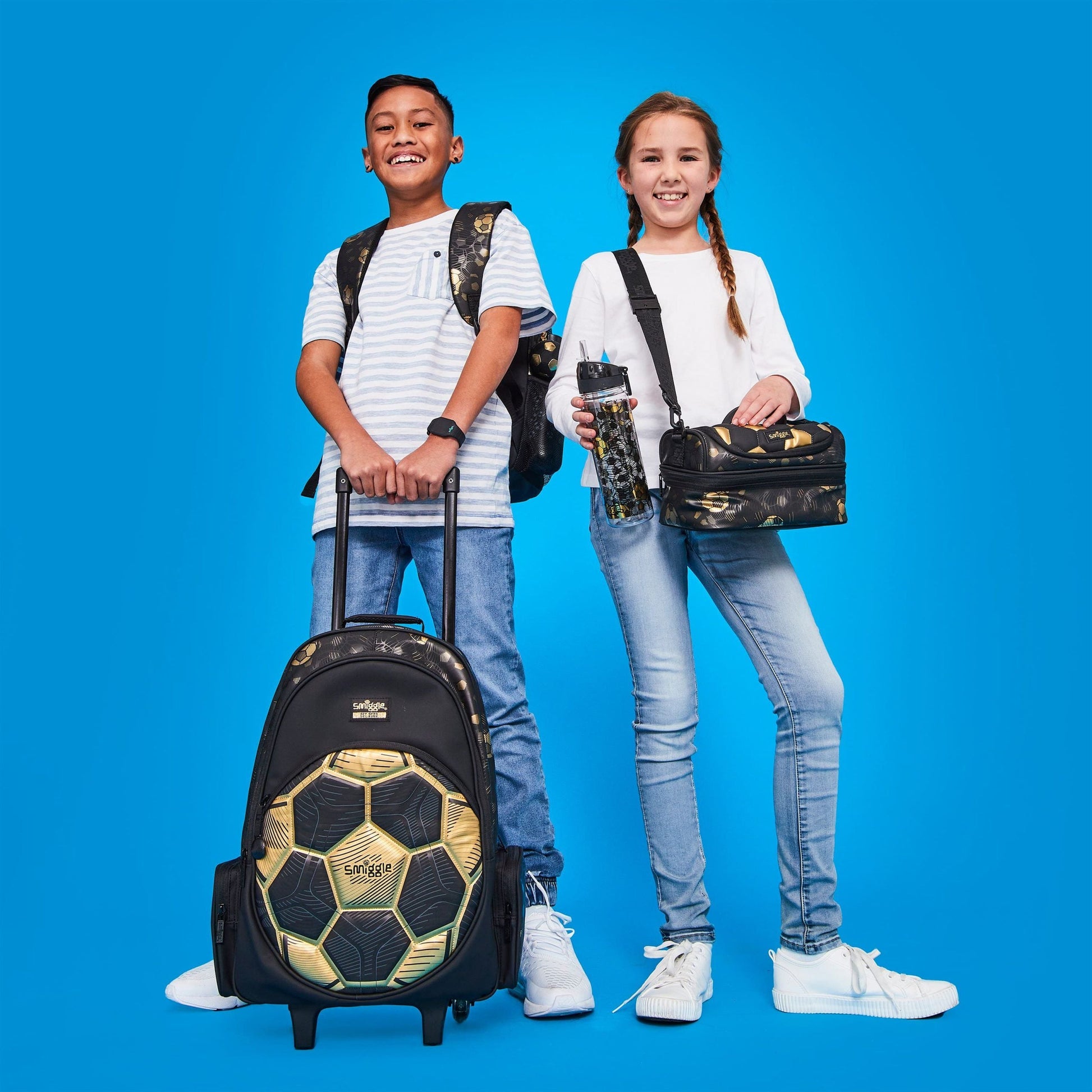 Smiggle - Score Asılabilir Çift Katmanlı Beslenme Çantası