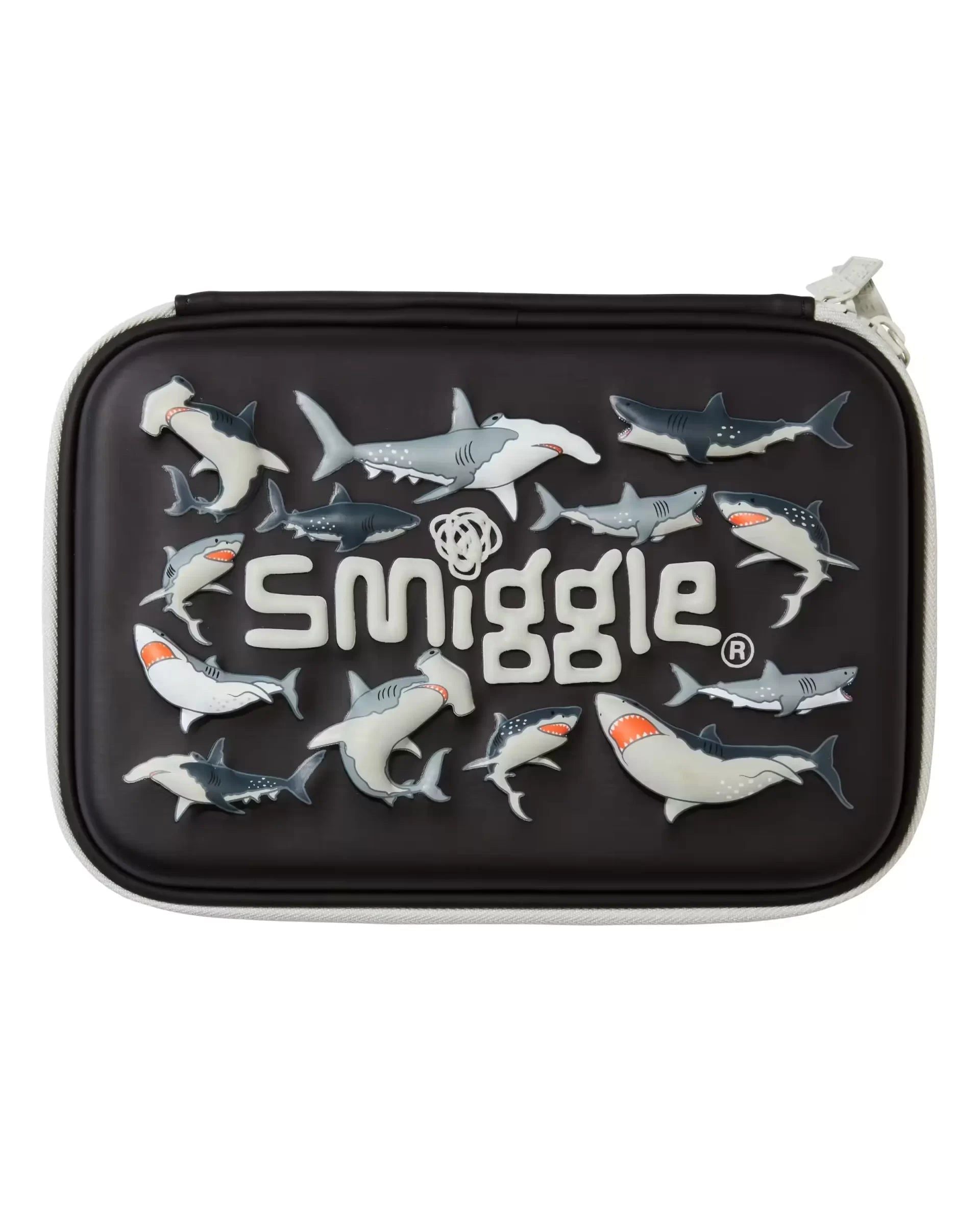 Smiggle - Drift Hardtop Shark Double Pencil Case