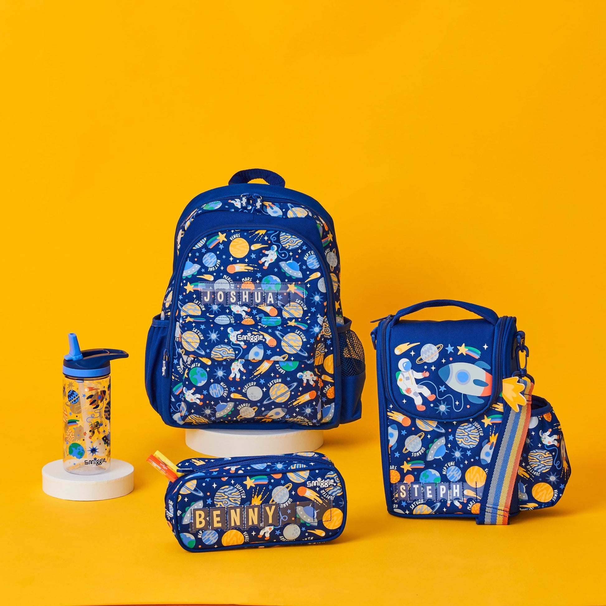 Smiggle - Sky Hi Junior Omuz Çantası ve Beslenme Çantası