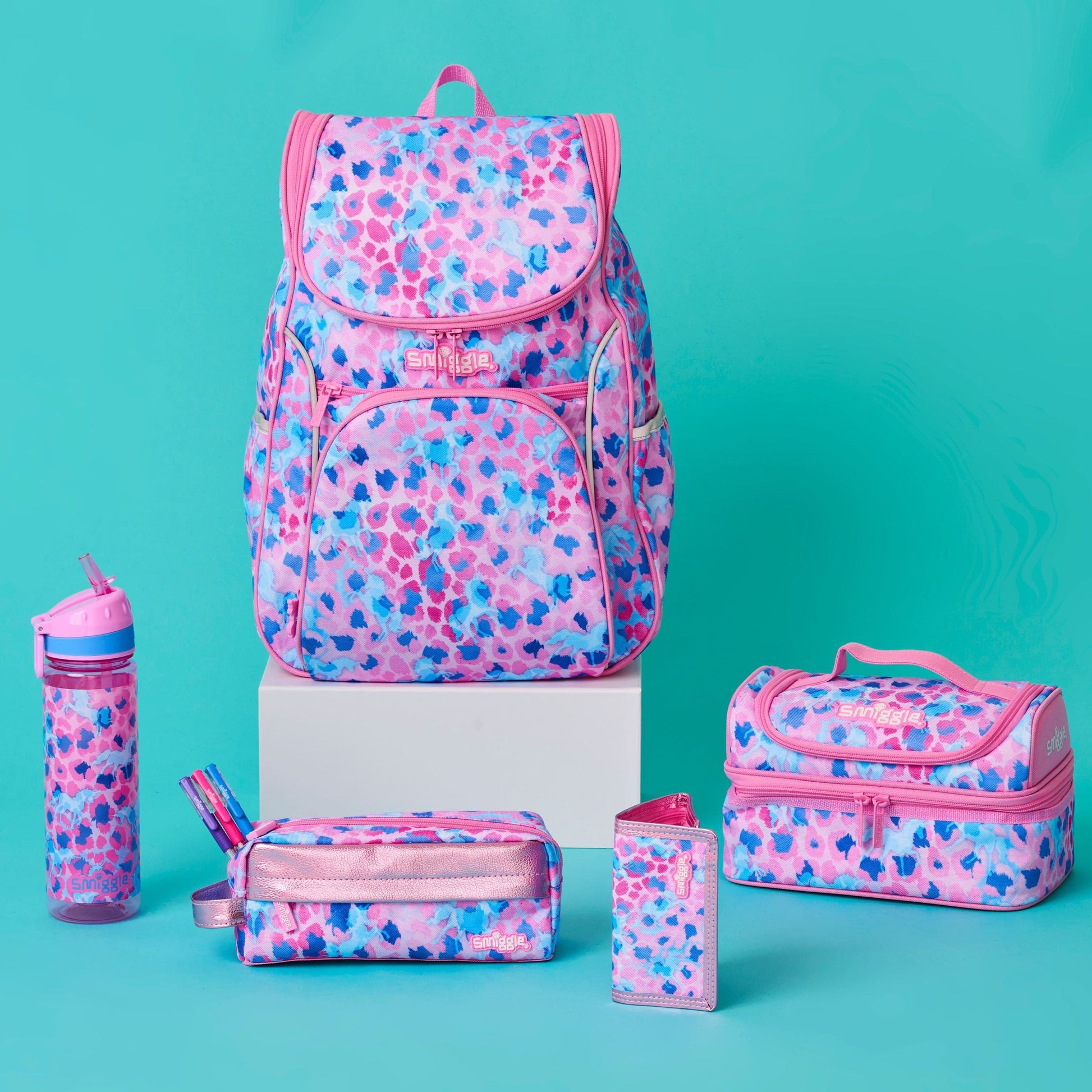 Smiggle - Mirage Çift Katmanlı Beslenme Çantası