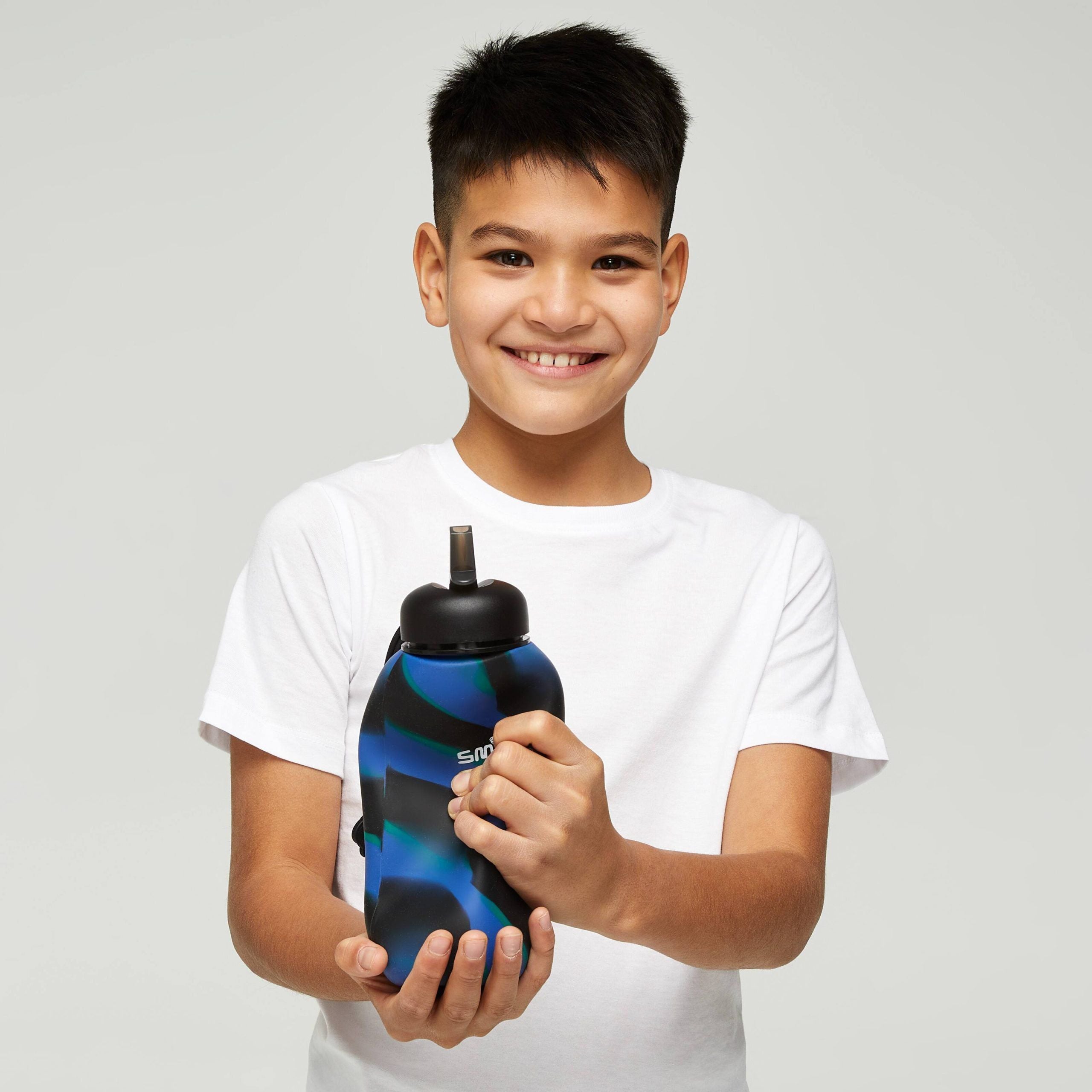 Smiggle - Mirage Silikon Katlanabilir 630 ml BPA İçermeyen Su Şişesi