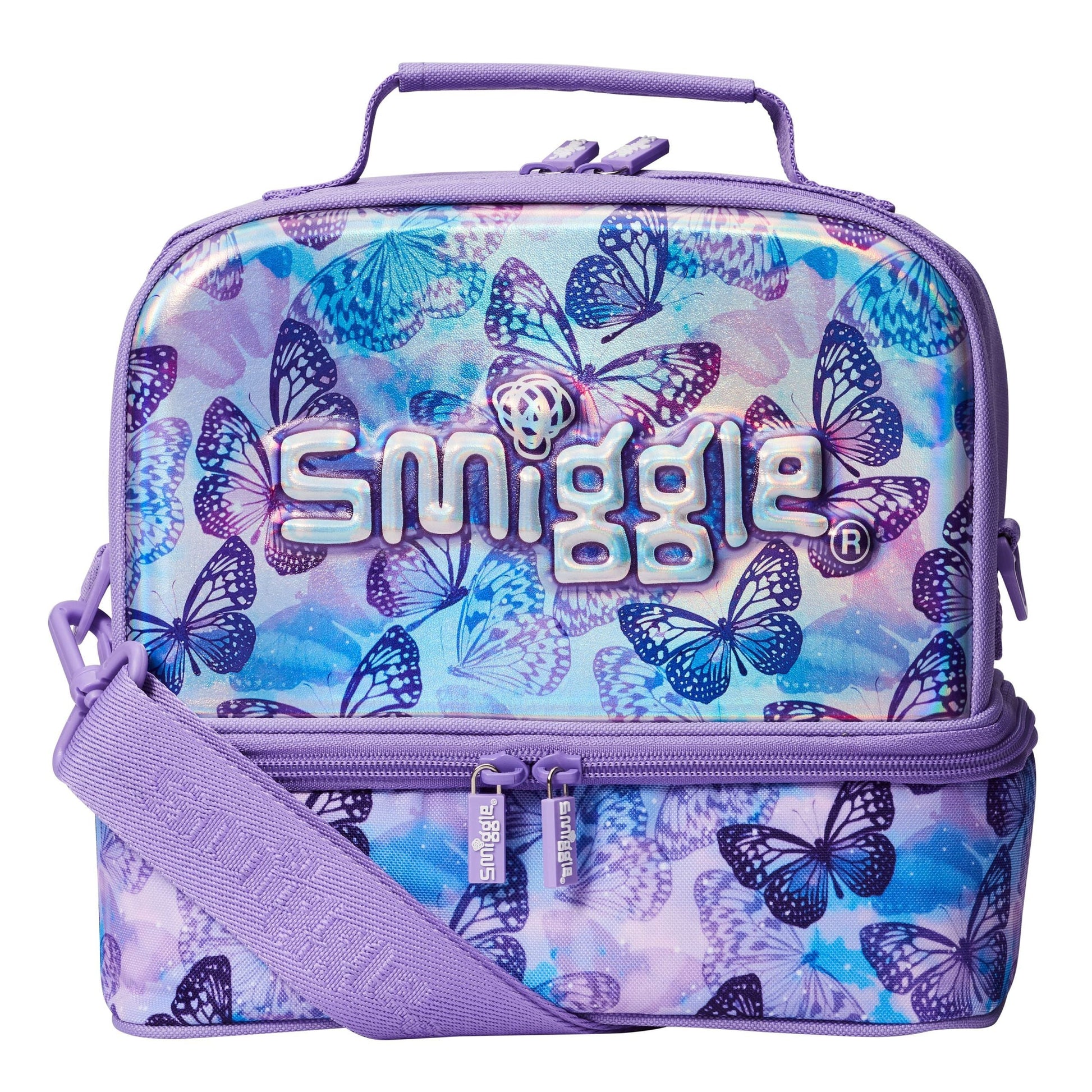Smiggle - Mirage Sert Kapaklı Öğle Yemeği Çantası