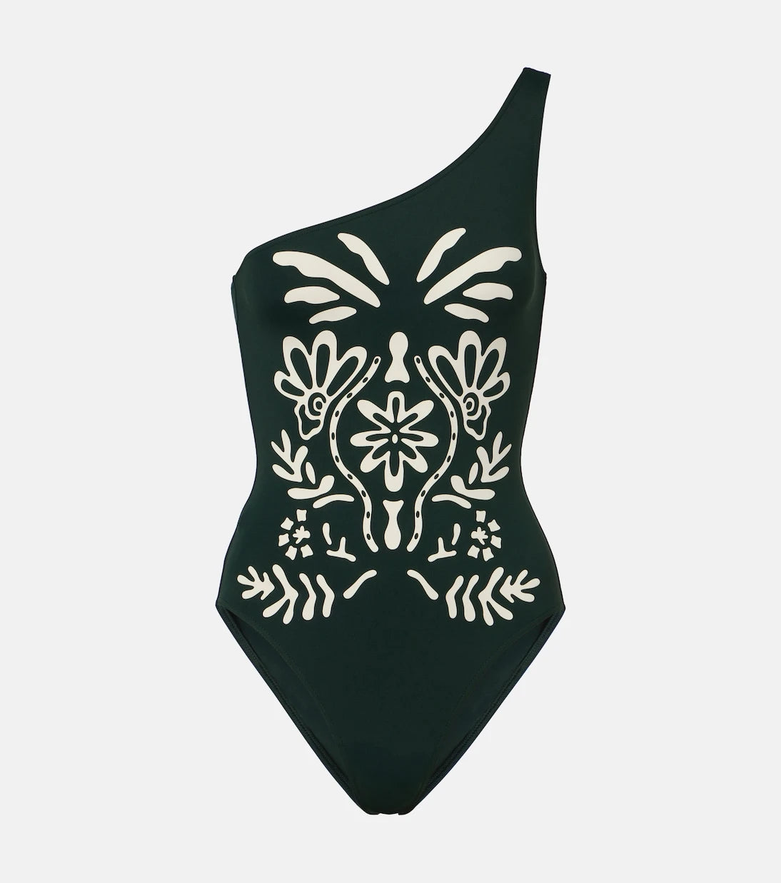 Eres - Gemme printed one-shoulder swimsuit