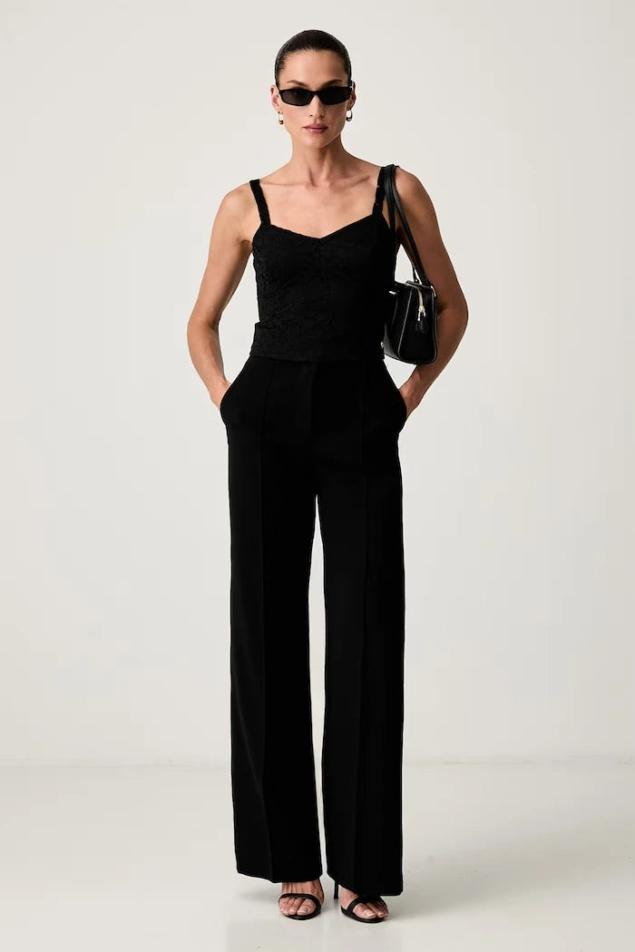 Guess dantelli askılı kadın bluzu KATRINA