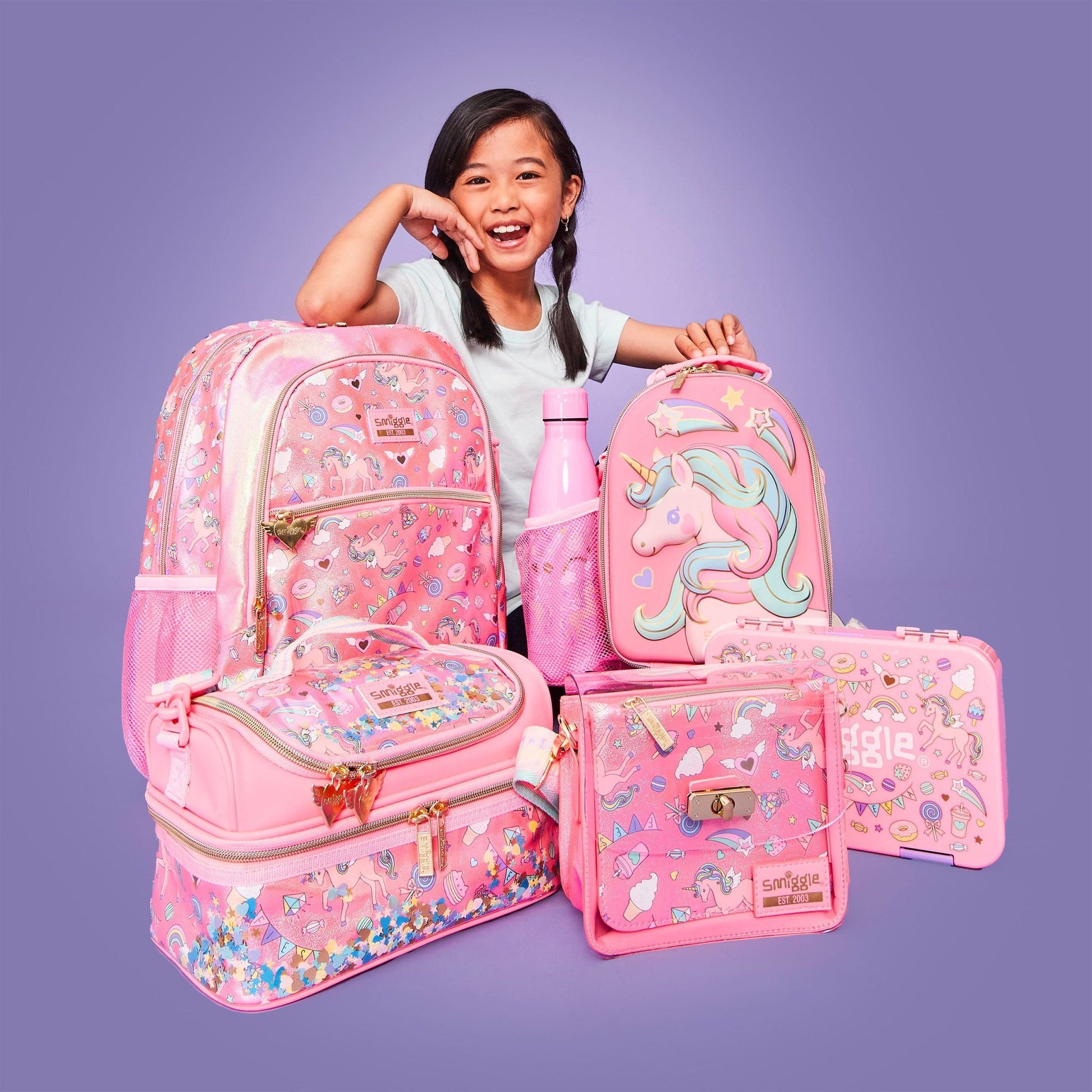 Smiggle - Fiesta Omuz ve Hafta Sonu Çantası