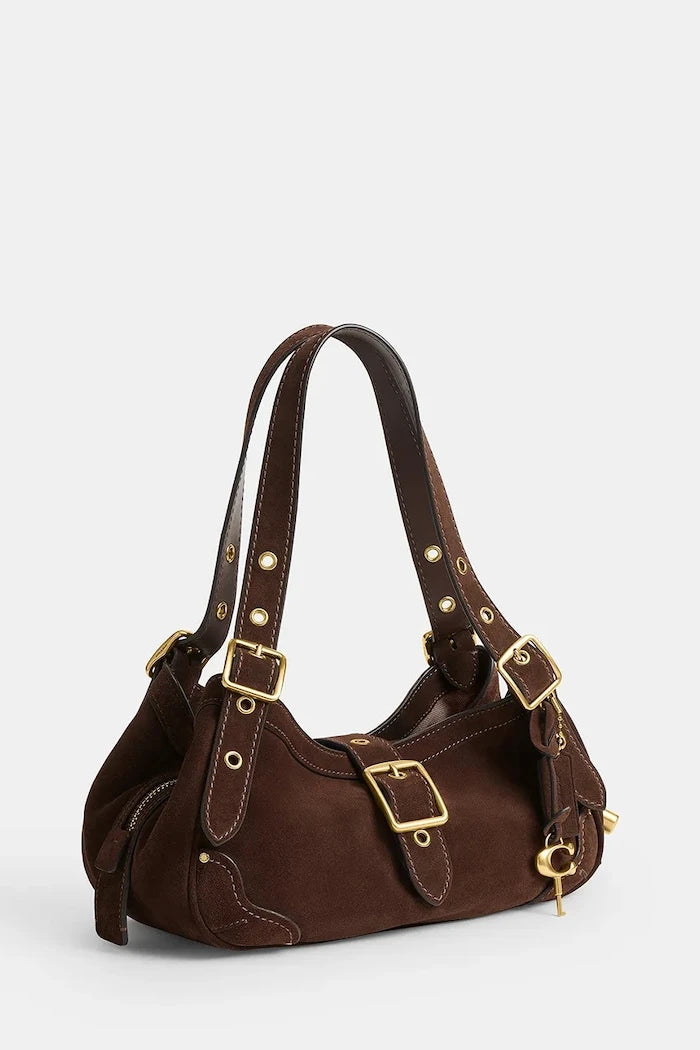 Coach чанта дамска от кожа Small Drifter Bag
