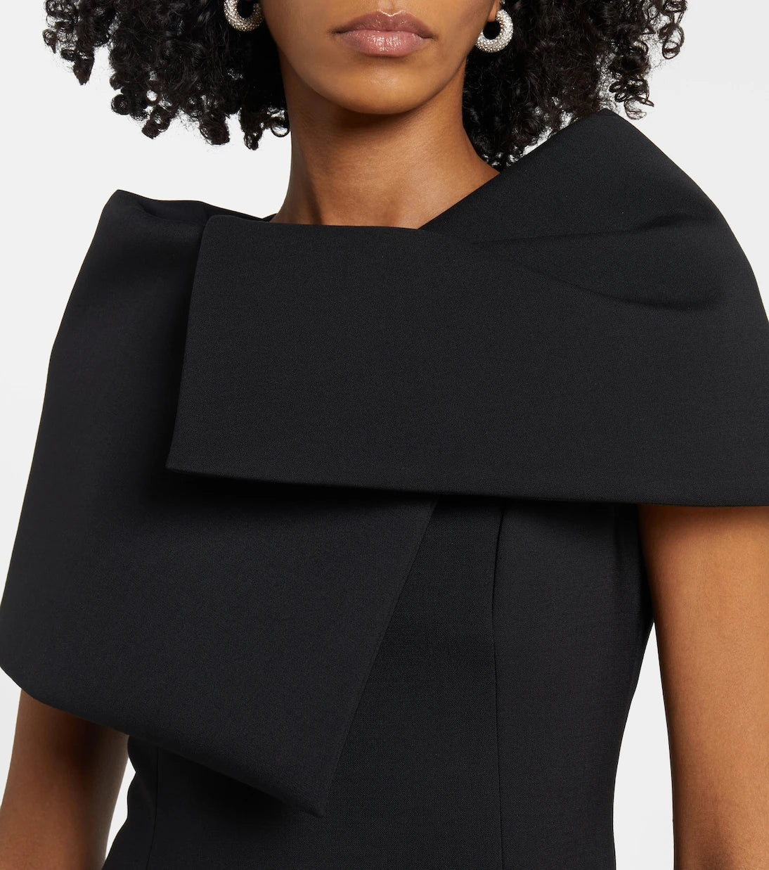 Oscar de la Renta - Draped cocktail dress
