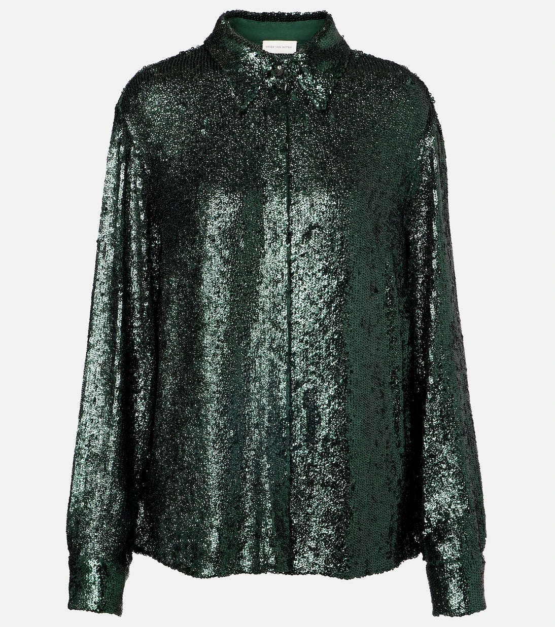 Dries Van Noten - Sequined shirt