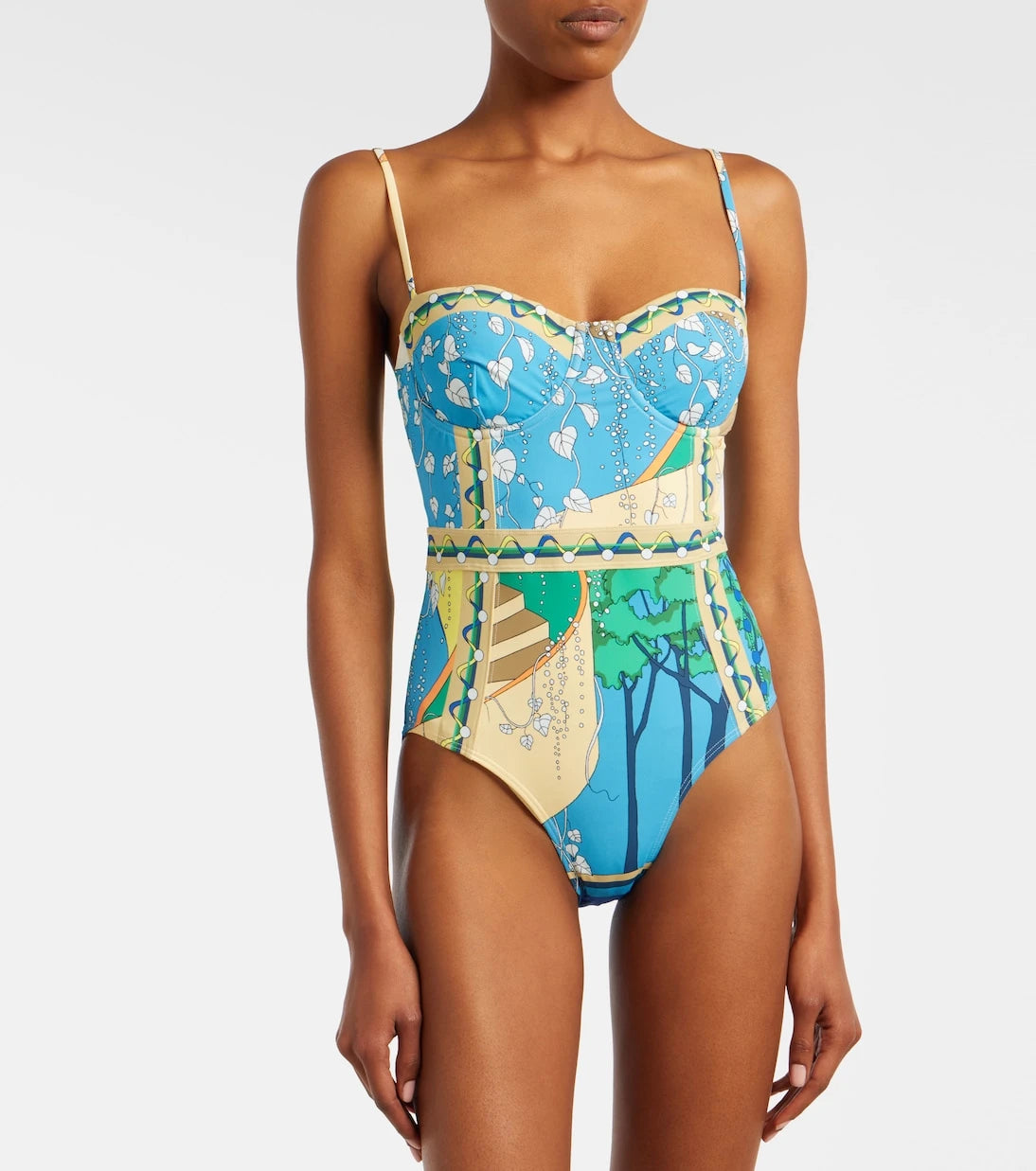 Tory Burch - Printed swimsuit