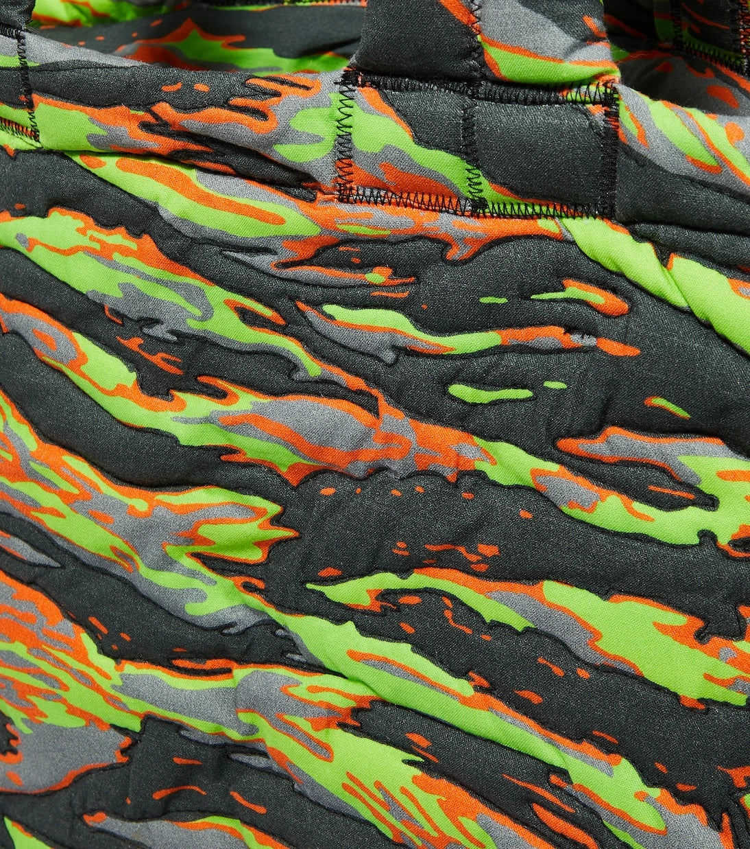 ERL - Camouflage quilted tote bag