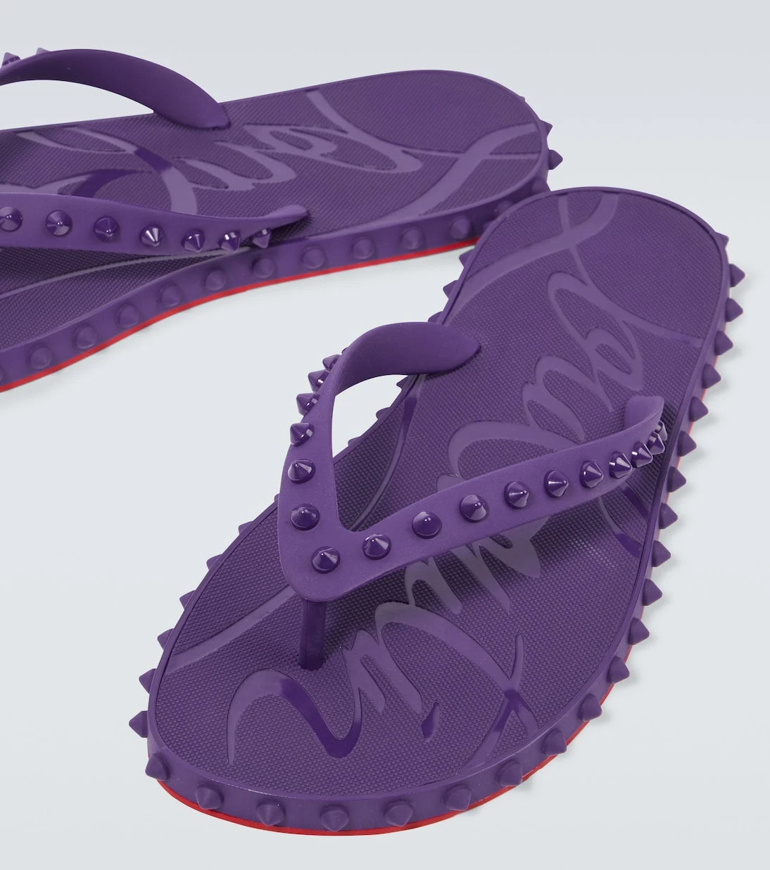 Christian Louboutin - شبشب Super Loubi PVC