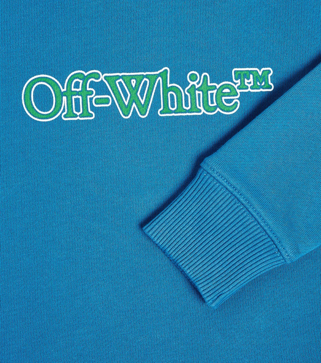 Off-White Kids - Big Bookish cotton jersey sweatshirt