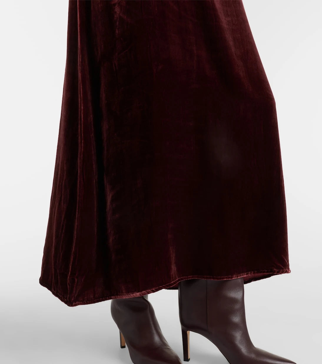 Asceno - Jody velvet midi dress