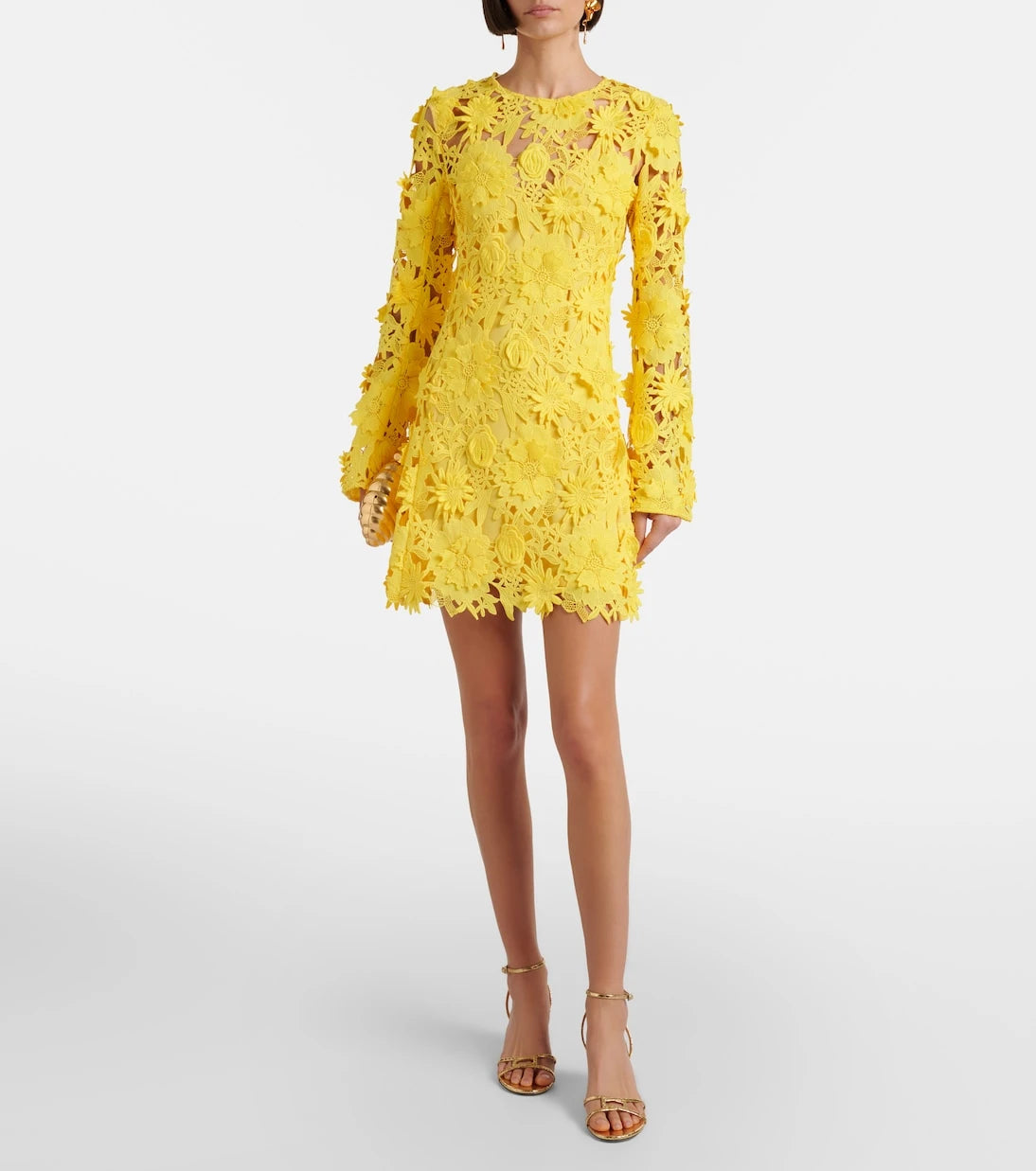 Leo Lin - Suzanne lace minidress