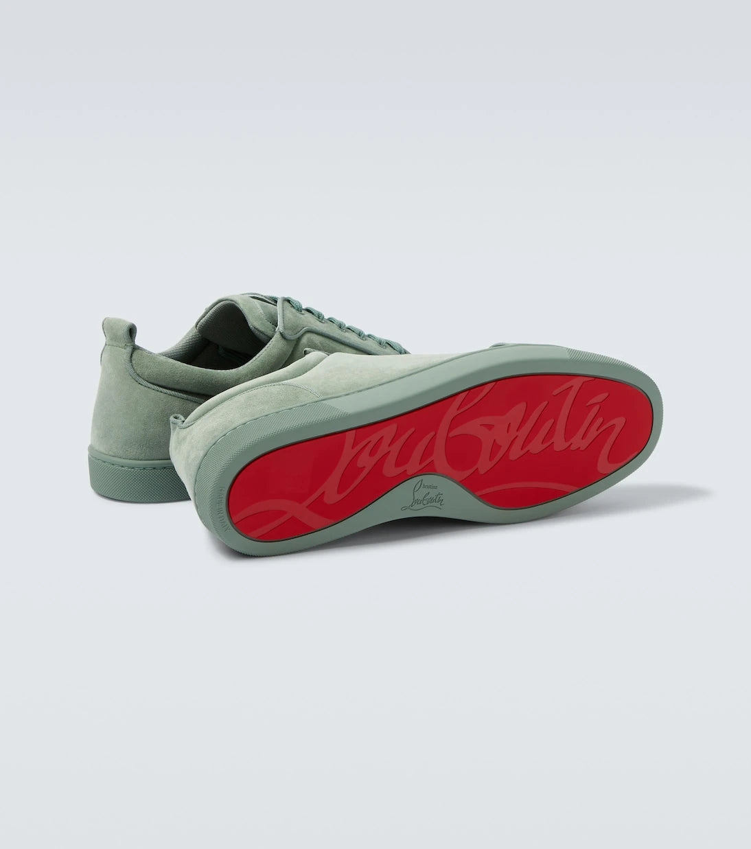 Christian Louboutin - Louis Junior suede sneakers