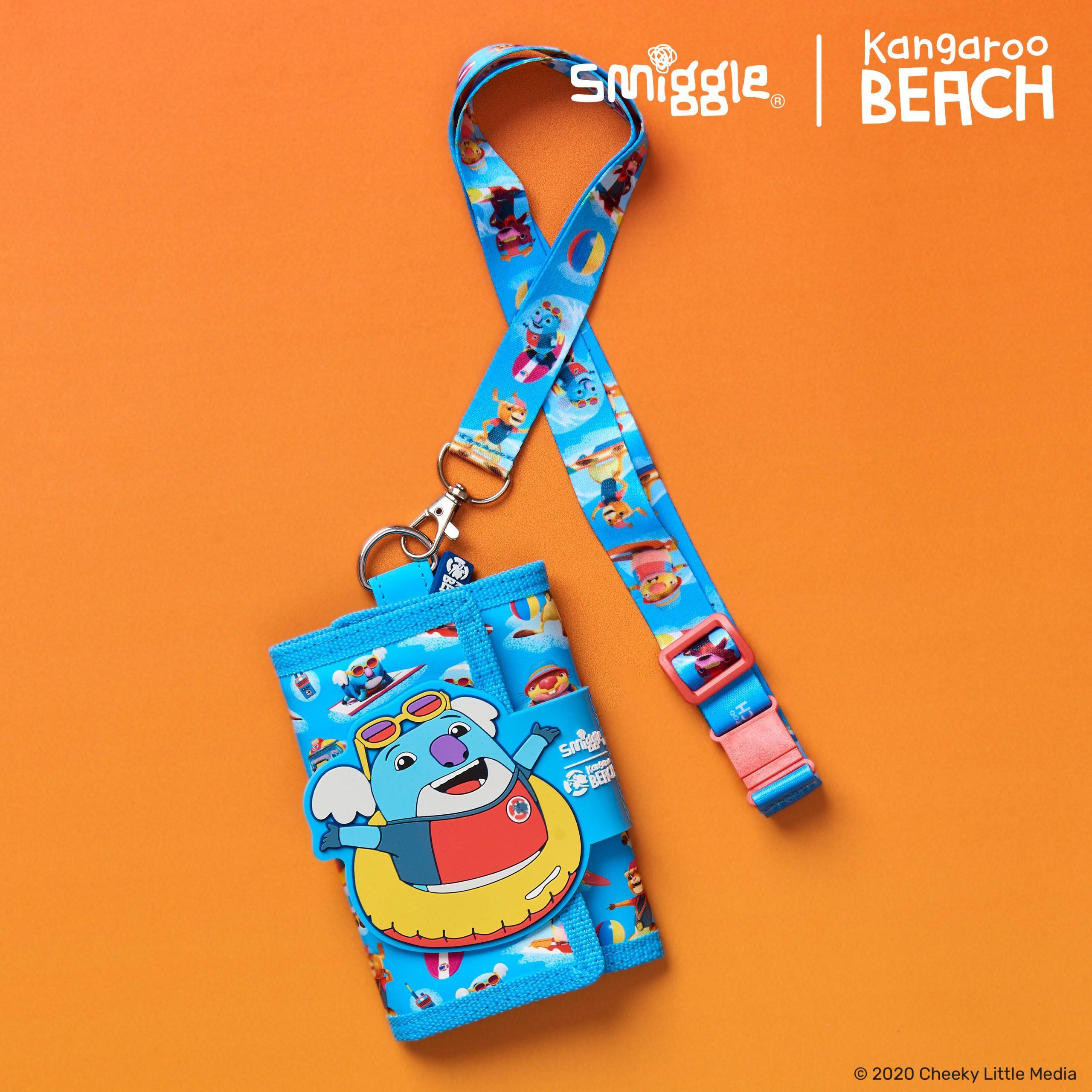 Smiggle - Kangaroo Beach Çocuk Cüzdanı