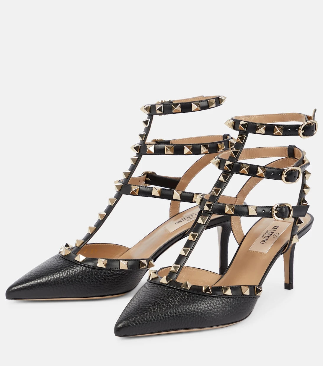 Valentino Garavani - Rockstud leather pumps