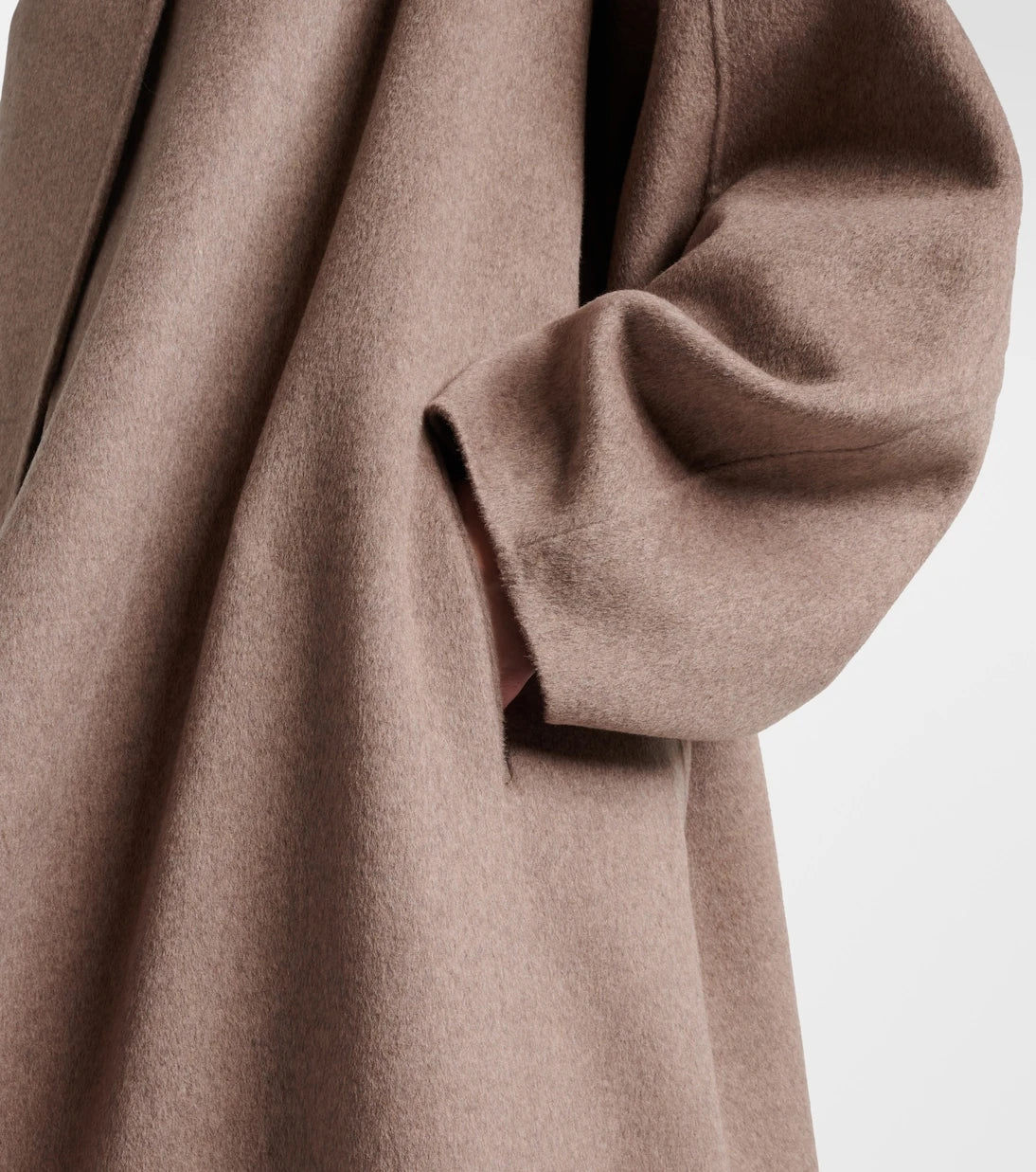 The Frankie Shop - Leroy wool-blend wrap coat