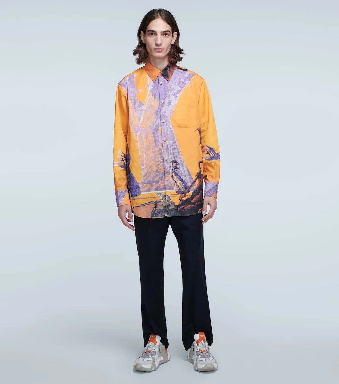 Valentino - Valentino Yellow City shirt