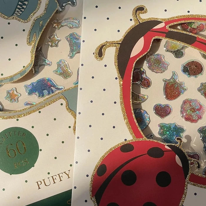Konges Sløjd PUFFY STICKERS Çıkartmaları
