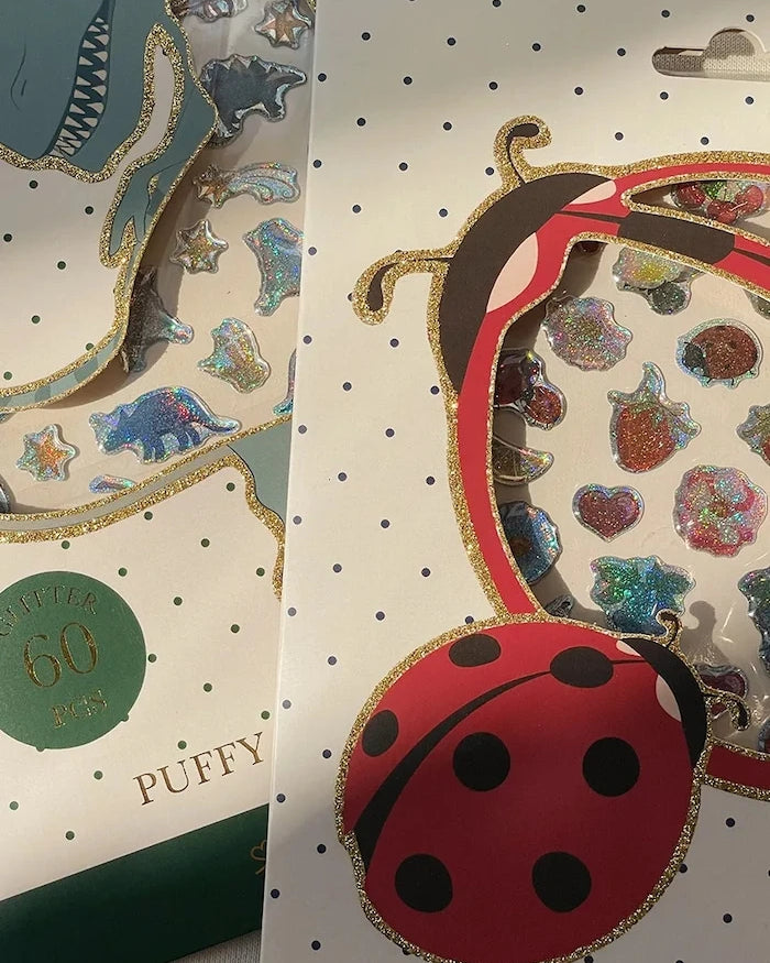 Konges Sløjd PUFFY STICKERS Çıkartmaları