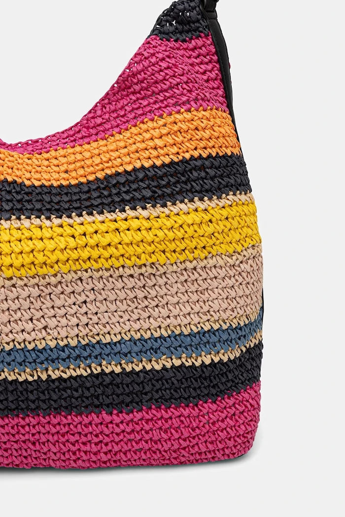 DKNY örgü kumaştan kadın alışveriş çantası PAULA