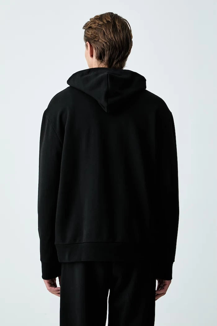 BOSS Green erkek pamuklu kapüşonlu sweatshirt SW_Hoodie
